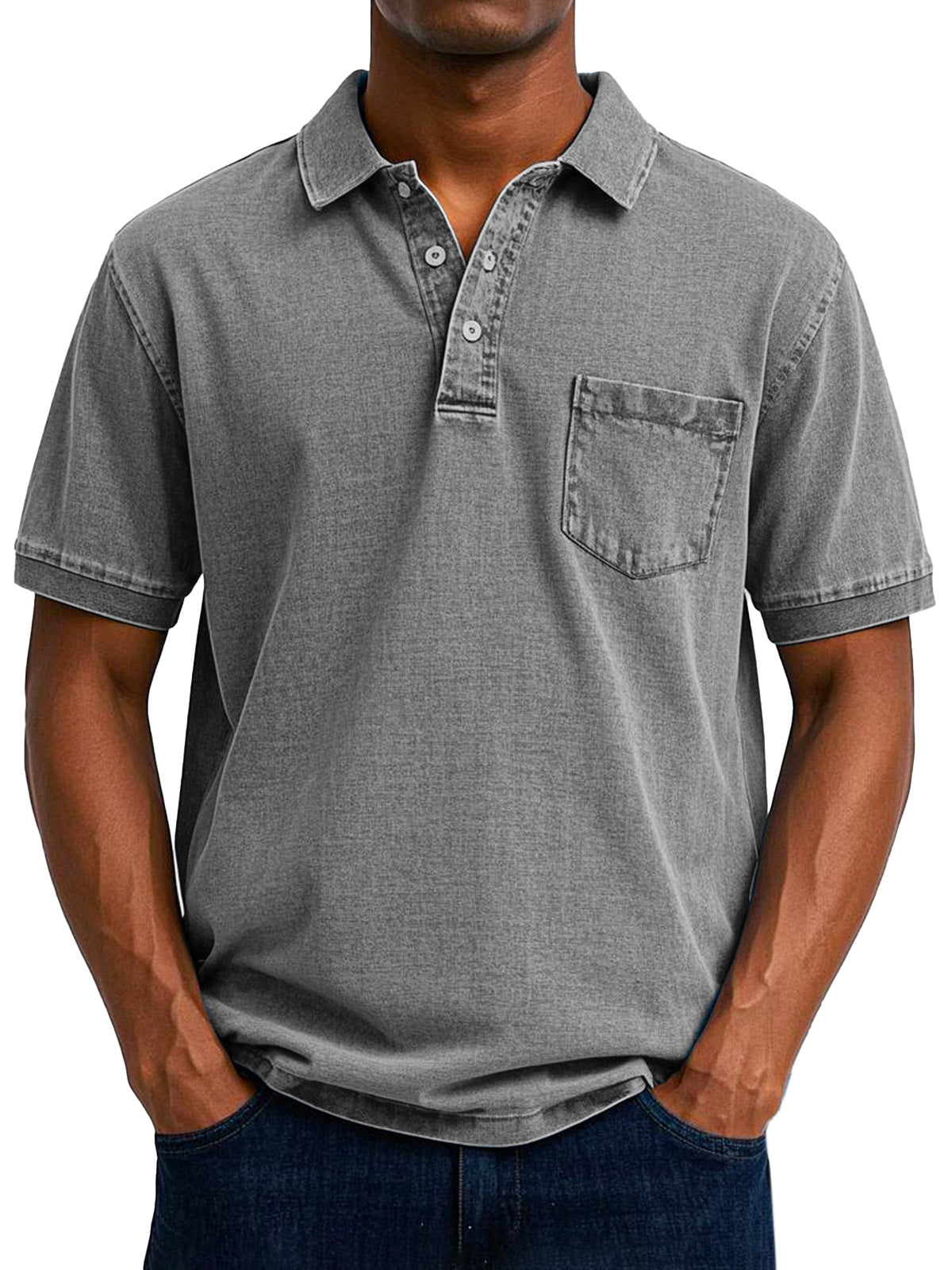 La Baule | Chemise Polo Vintage Décontractée pour Homme