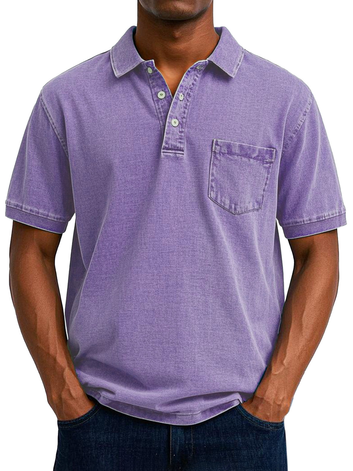 La Baule | Chemise Polo Vintage Décontractée pour Homme