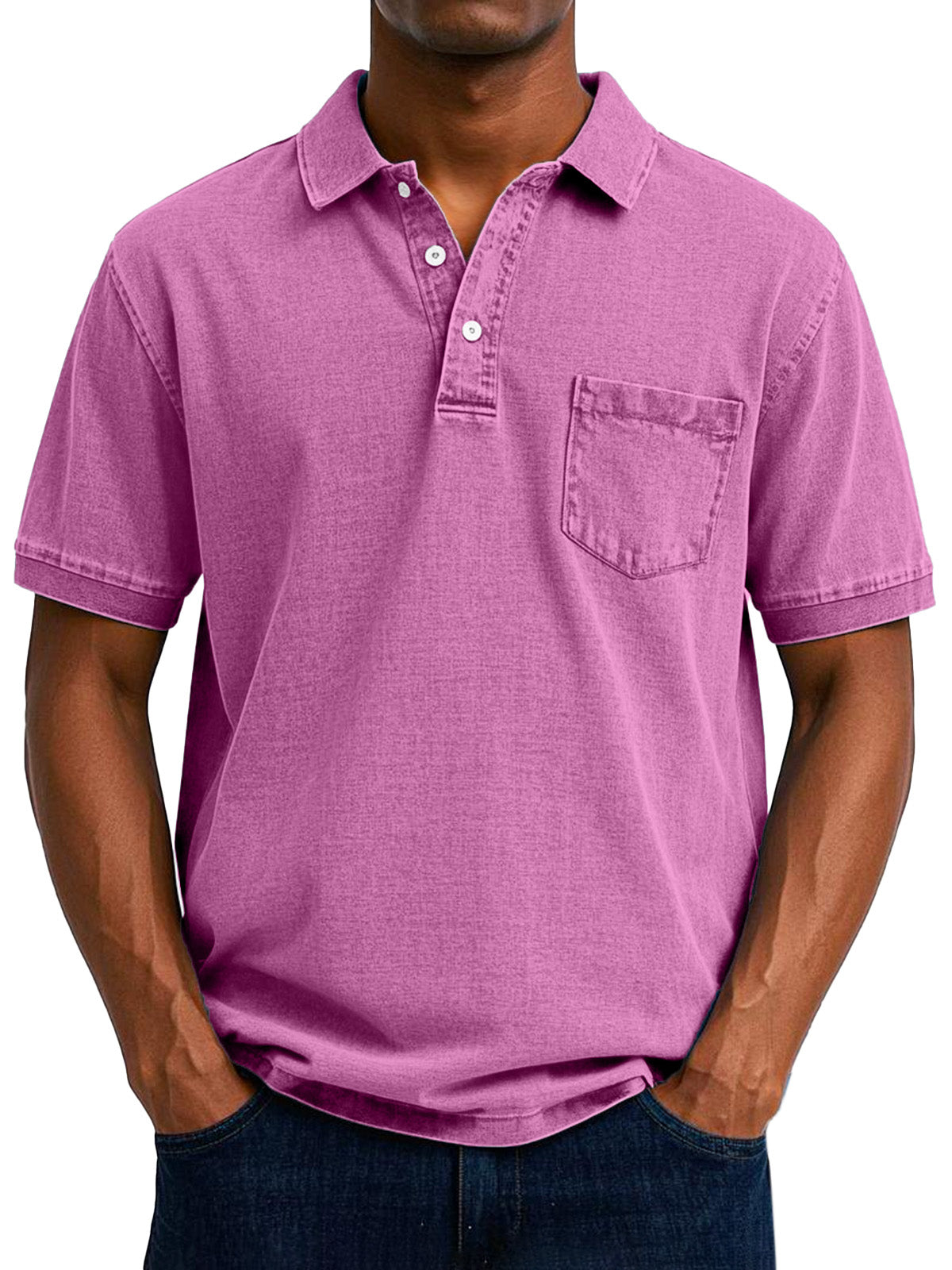 La Baule | Chemise Polo Vintage Décontractée pour Homme
