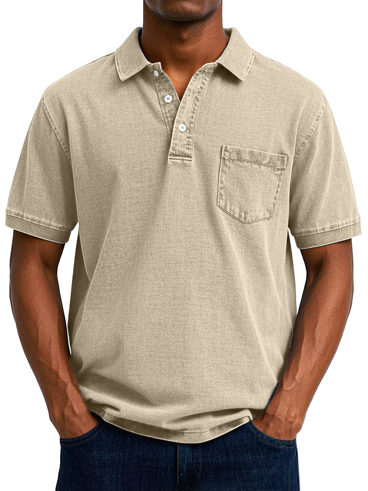 La Baule | Chemise Polo Vintage Décontractée pour Homme