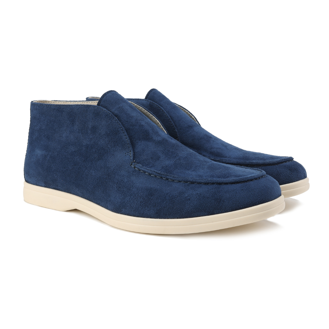 La Baule | Mocassins hauts en daim