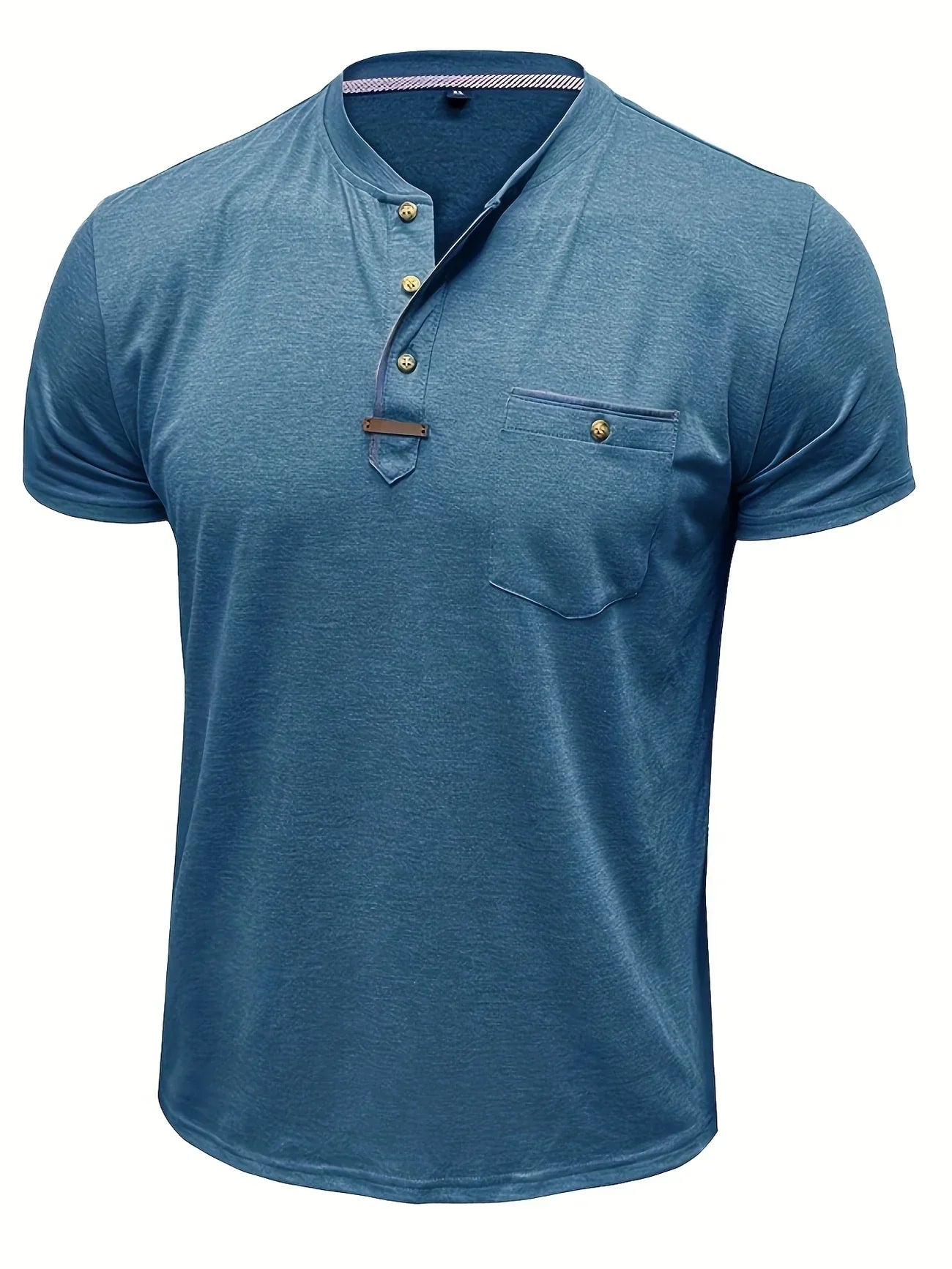 La Baule | T-shirt col rond élégant avec poche