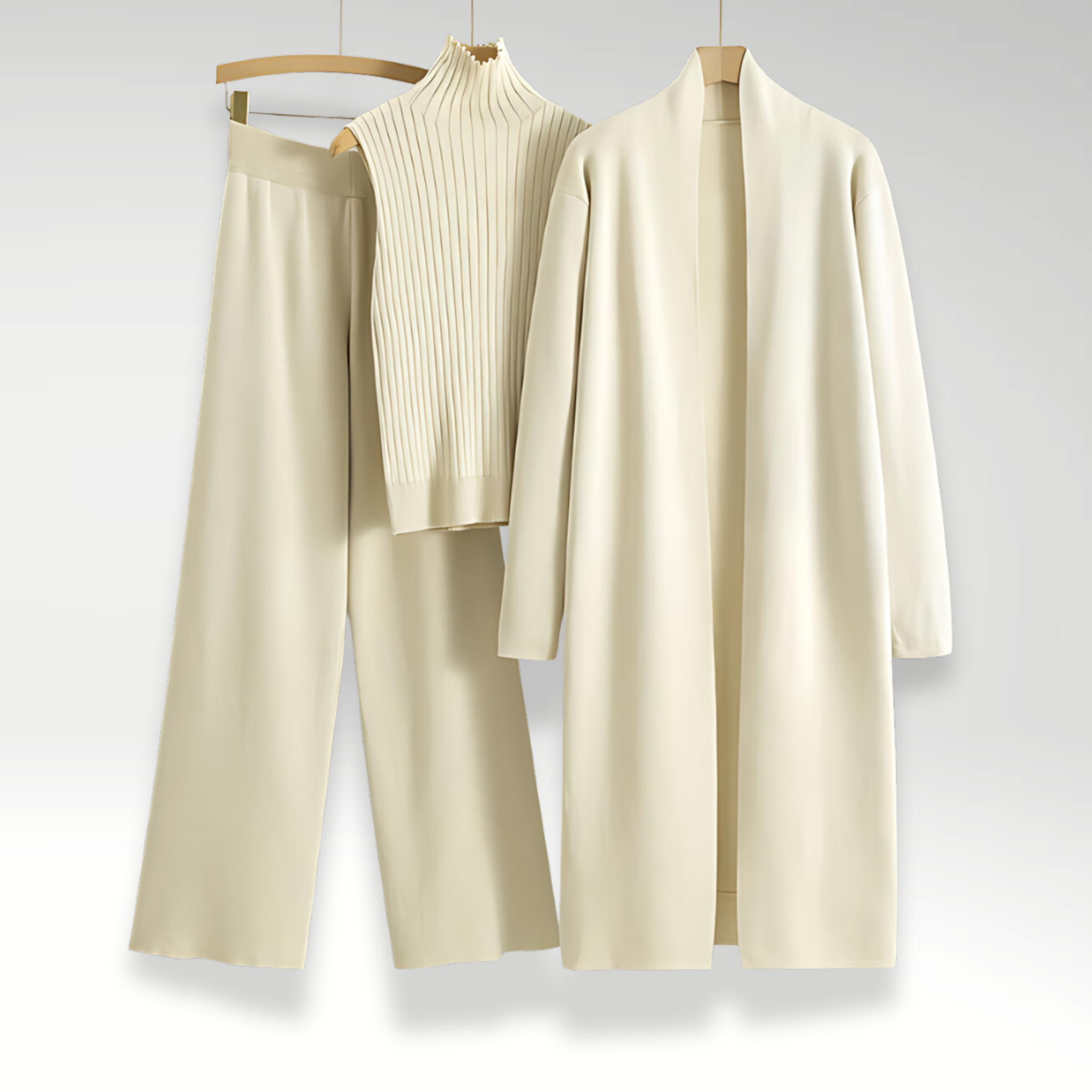 La Baule | Ensemble trois pièces en maille Luxe