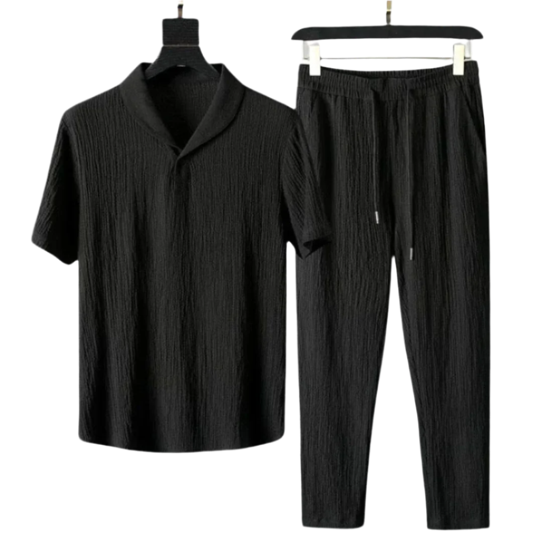 La Baule | Polo et pantalon en coton