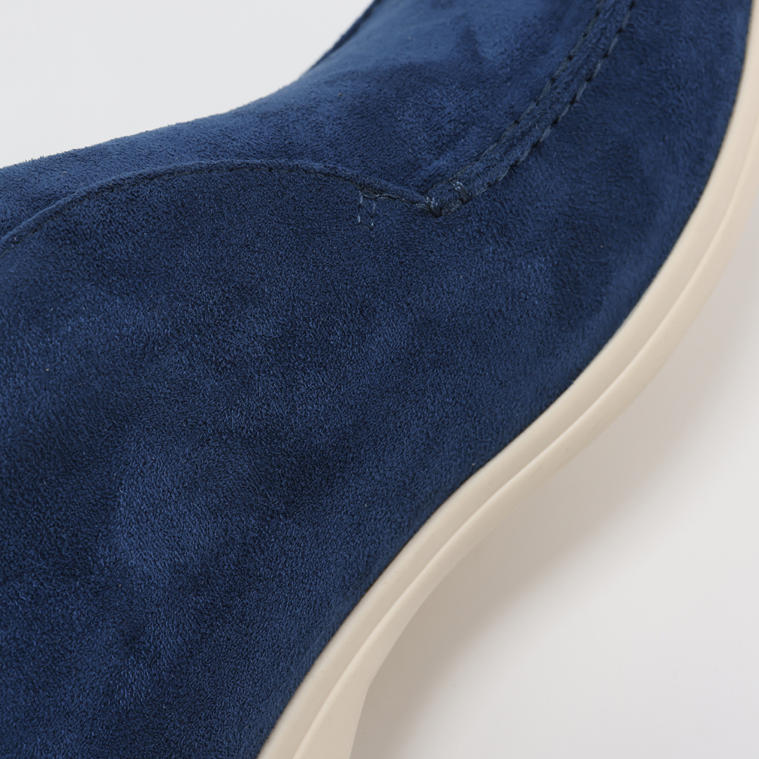La Baule | Mocassins hauts en daim