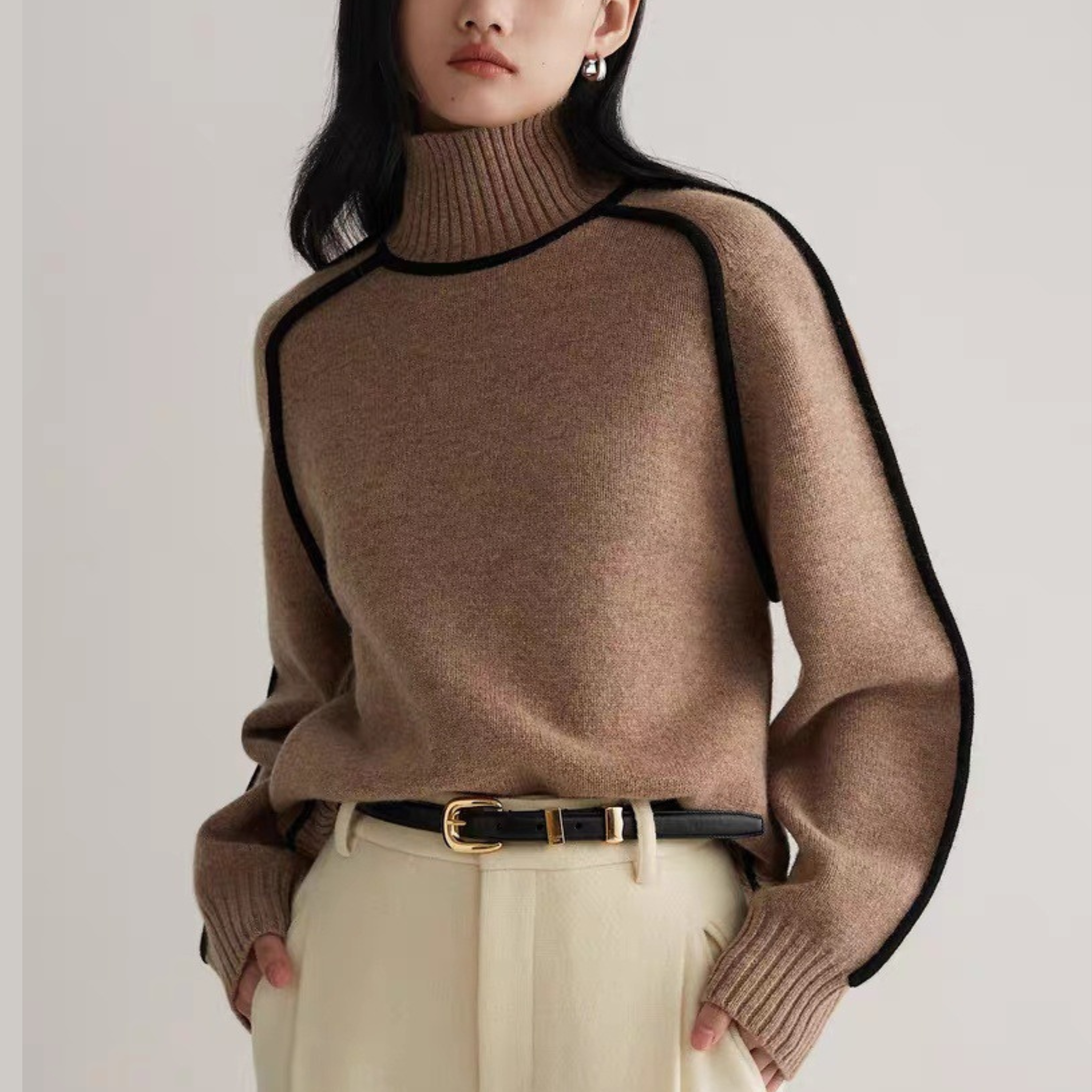 La Baule | Pull à col roulé confortable
