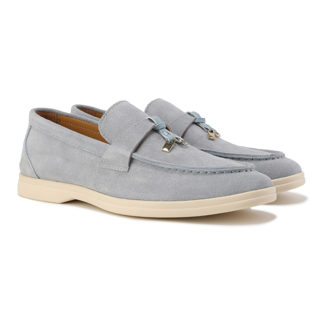 La Baule | Mocassins en daim Old Money