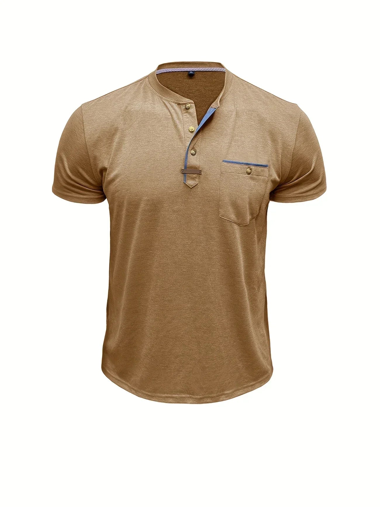 La Baule | T-shirt col rond élégant avec poche