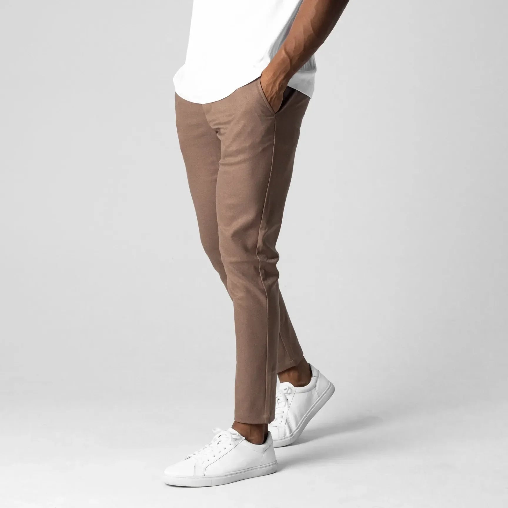 La Baule | Chino élastiqué premium