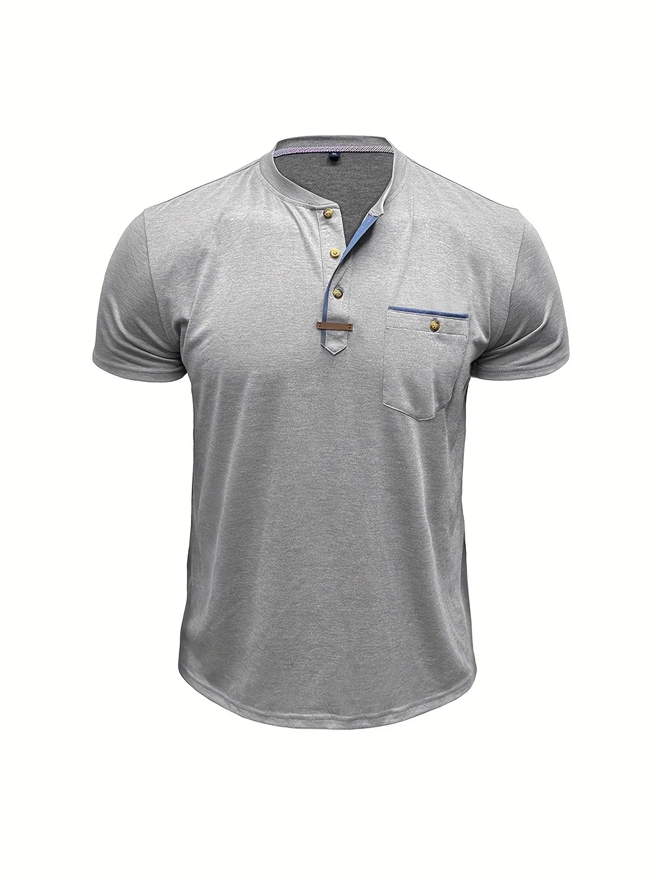 La Baule | T-shirt col rond élégant avec poche