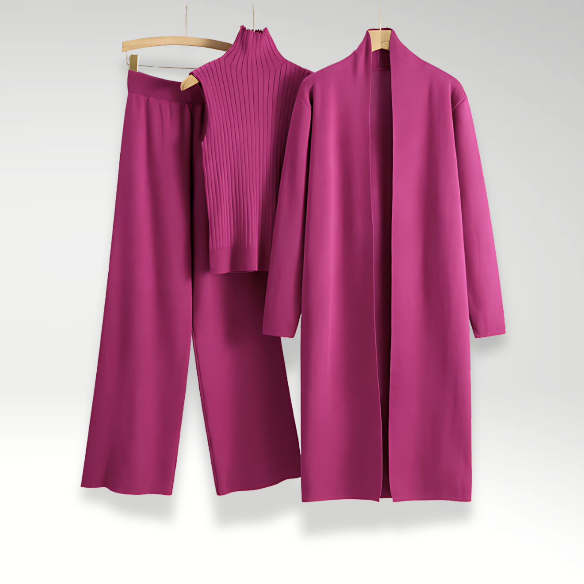 La Baule | Ensemble trois pièces en maille Luxe