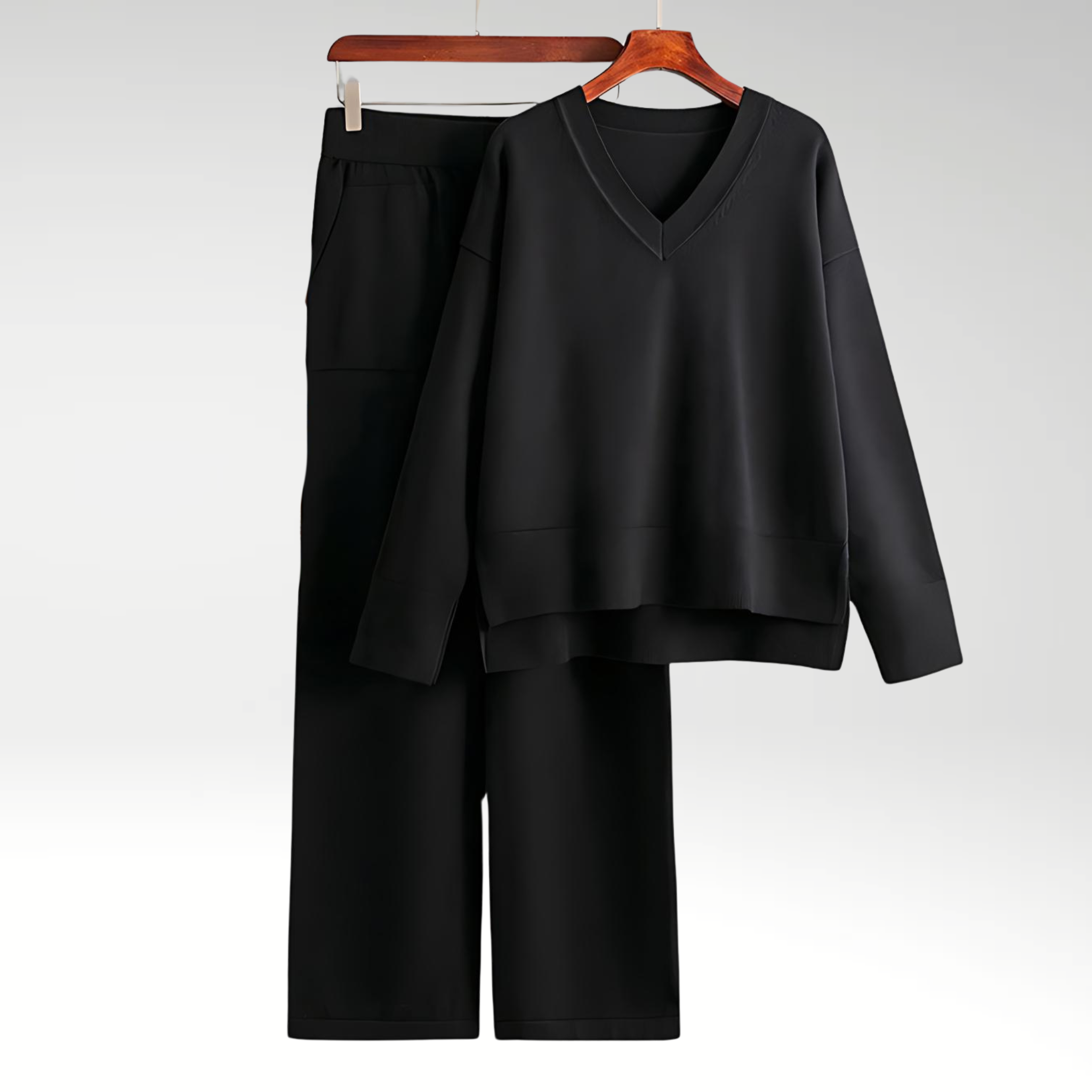 La Baule | Luxe Ensemble deux pièces col V