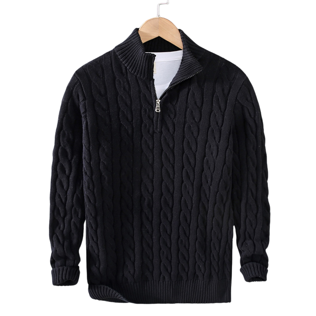 La Baule | Pull demi-zippé