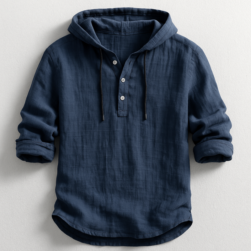 La Baule | Chemise de luxe avec capuche