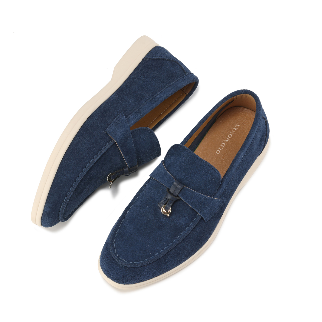 La Baule | Mocassins en daim Old Money