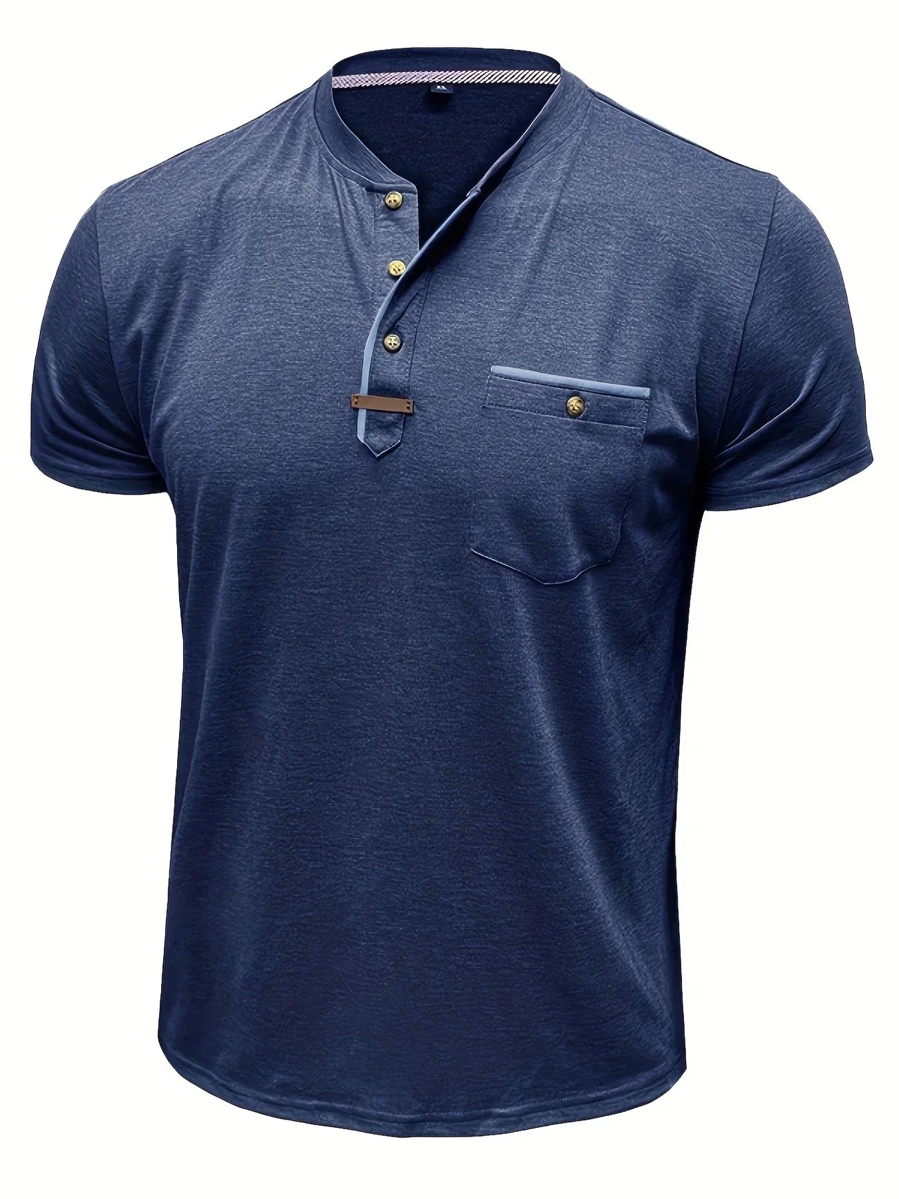 La Baule | T-shirt col rond élégant avec poche