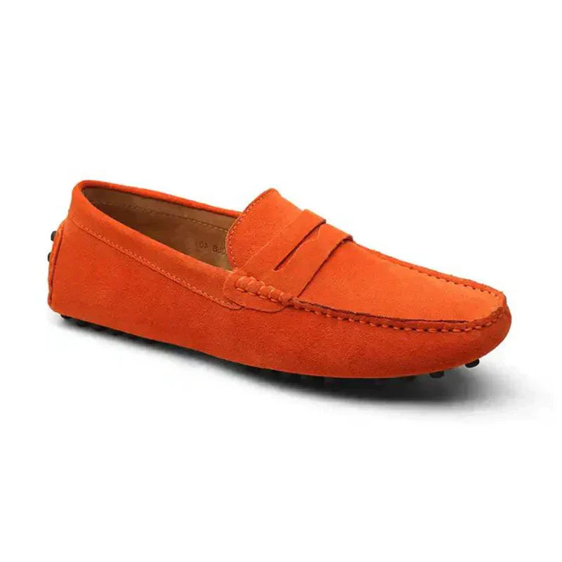 La Baule | Mocassins Driver en daim