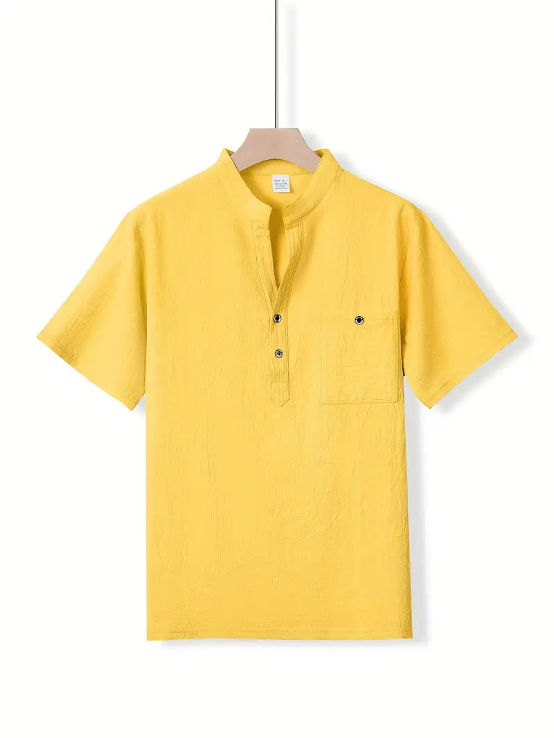 La Baule | Chemise élégante à manches courtes
