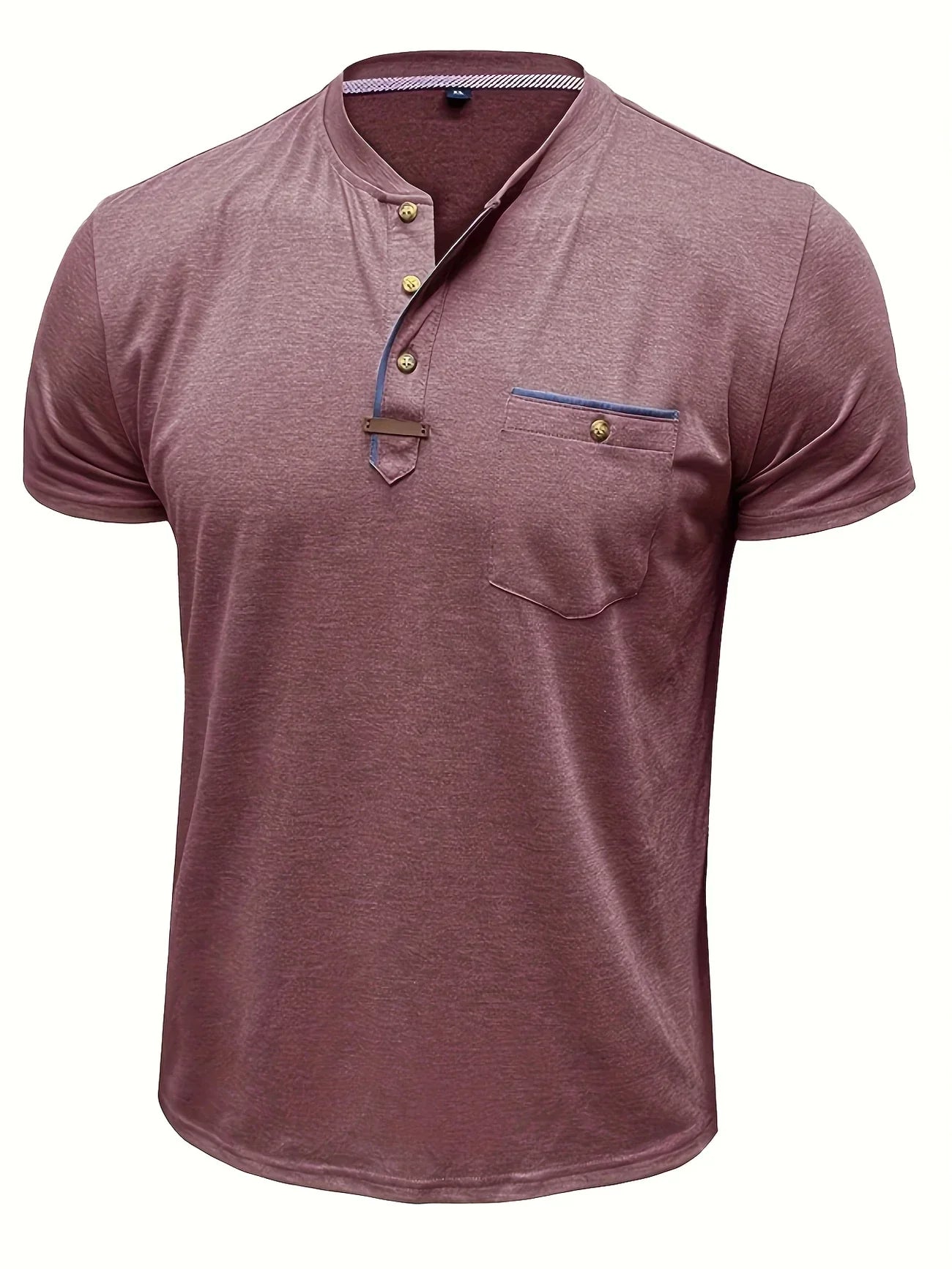 La Baule | T-shirt col rond élégant avec poche