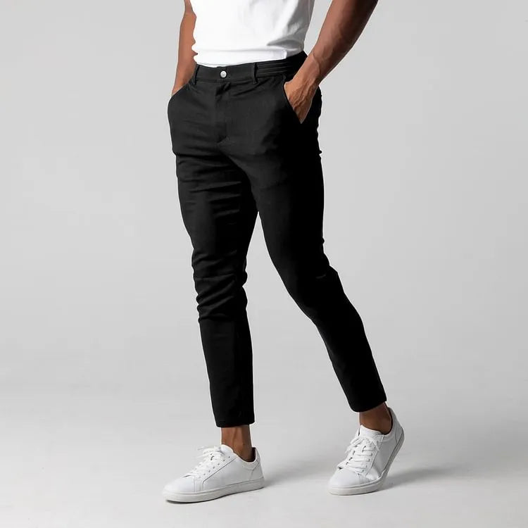 La Baule | Chino élastiqué premium