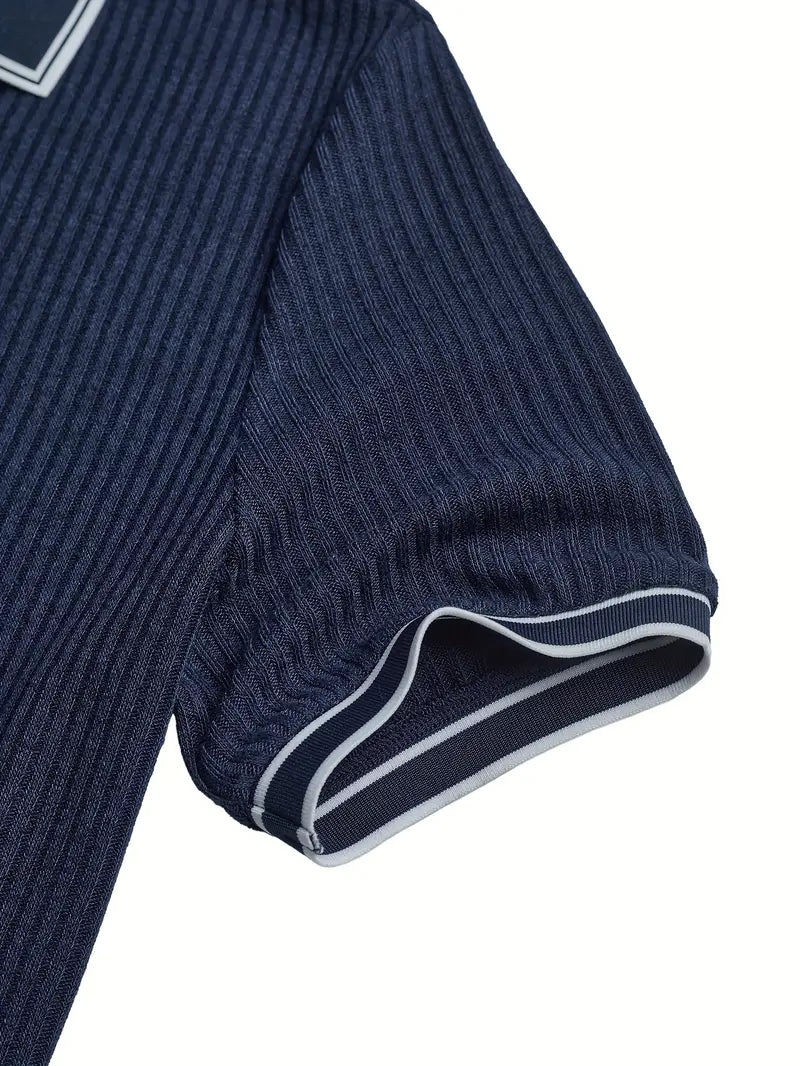 La Baule | Polo élégant à manches courtes