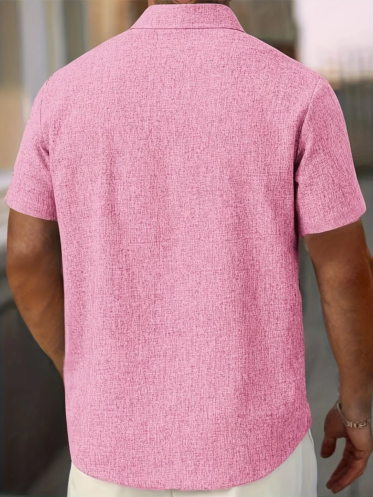La Baule | Chemise légère à manches courtes en mélange de lin