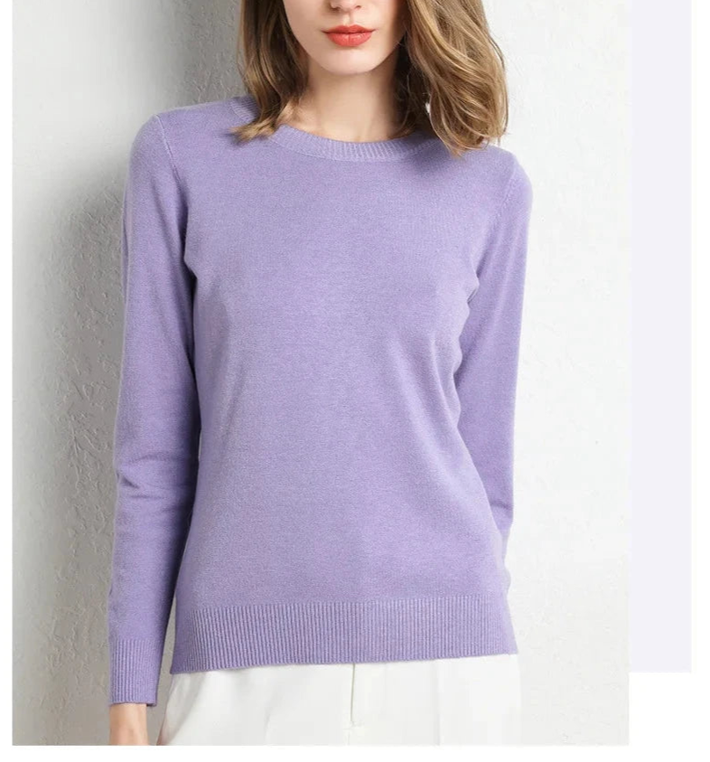 La Baule | Pull confort en laine essentiel