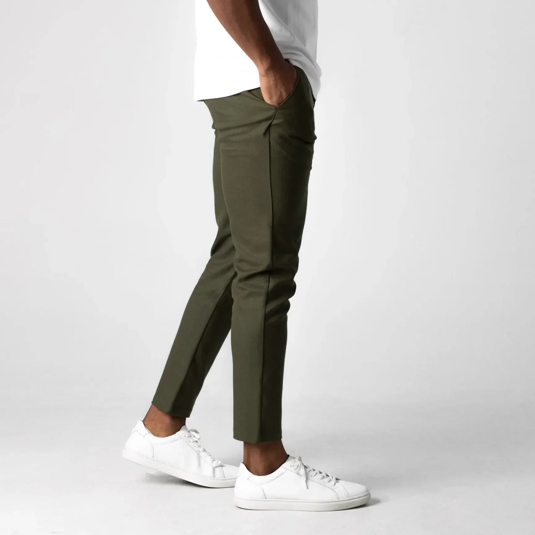 La Baule | Chino élastiqué premium