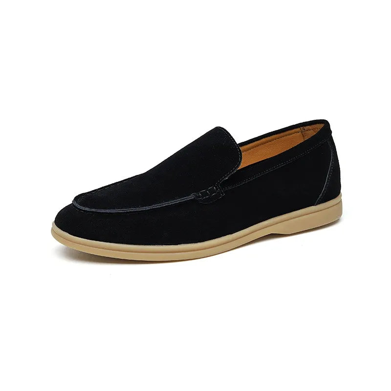 La Baule | Mocassins en daim