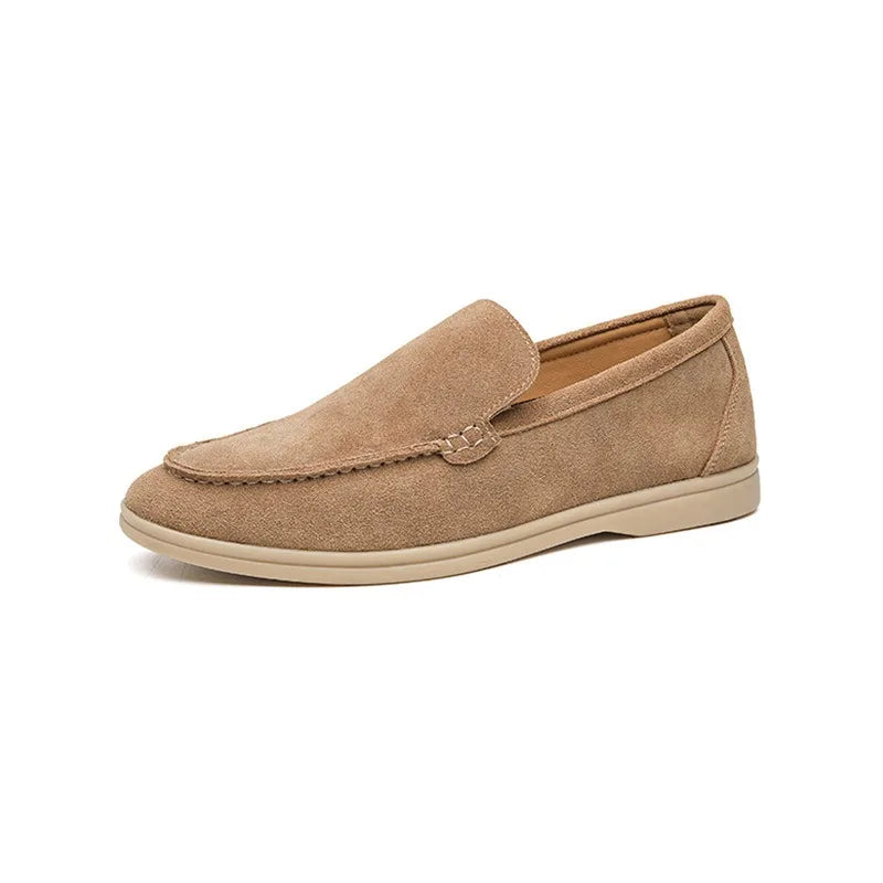 La Baule | Mocassins en daim