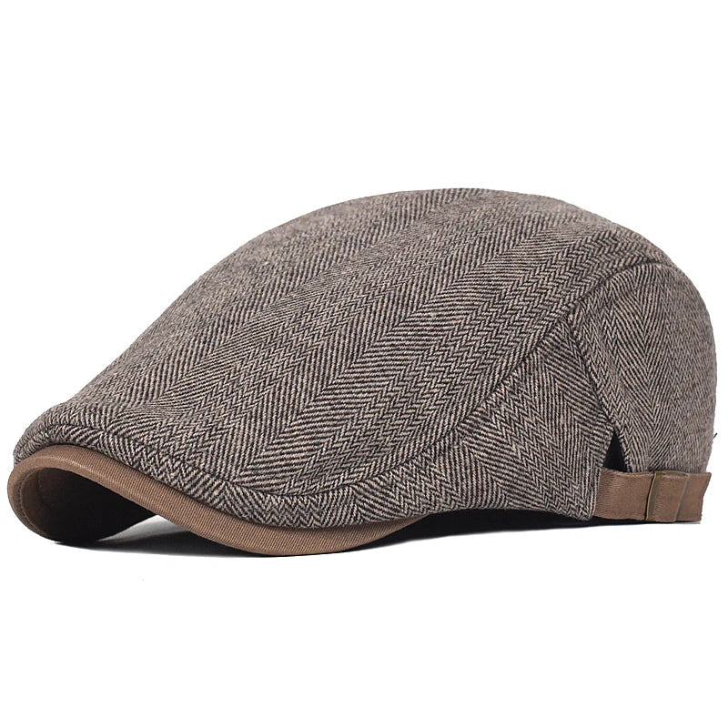 La Baule | Casquette Moderne pour Hommes avec Motif Chevron