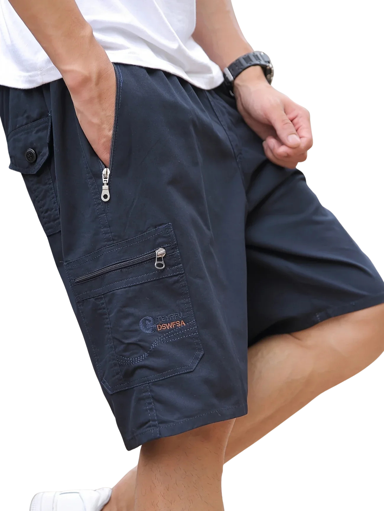 La Baule | Short cargo léger avec poches