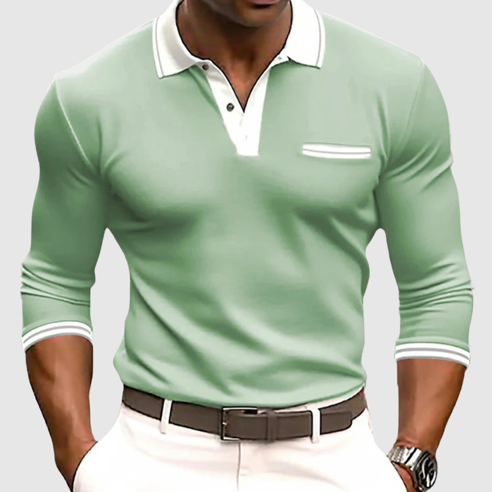 La Baule | Chemise à détails contrastés élégants