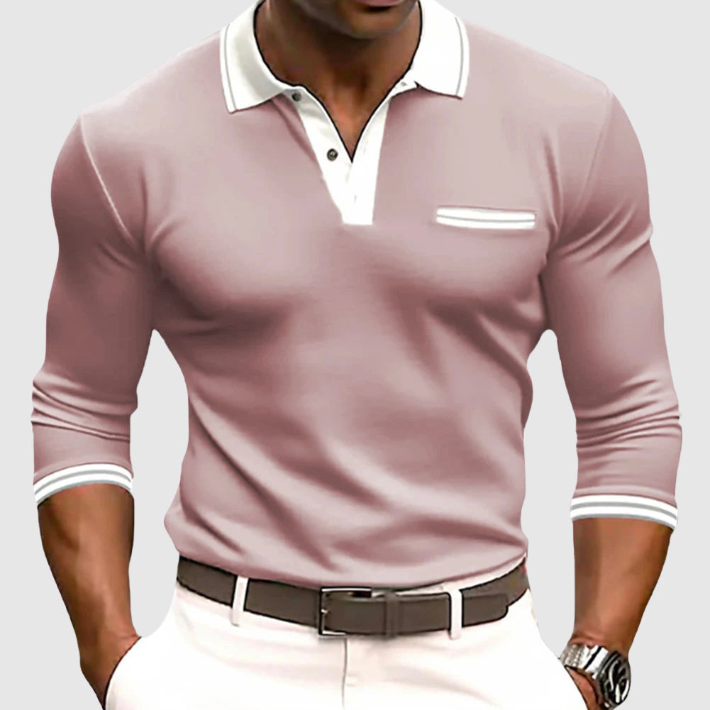 La Baule | Chemise à détails contrastés élégants