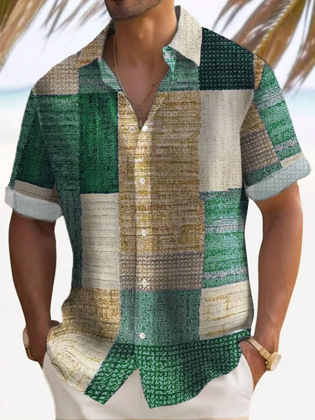 La Baule | Chemise élégante à manches courtes