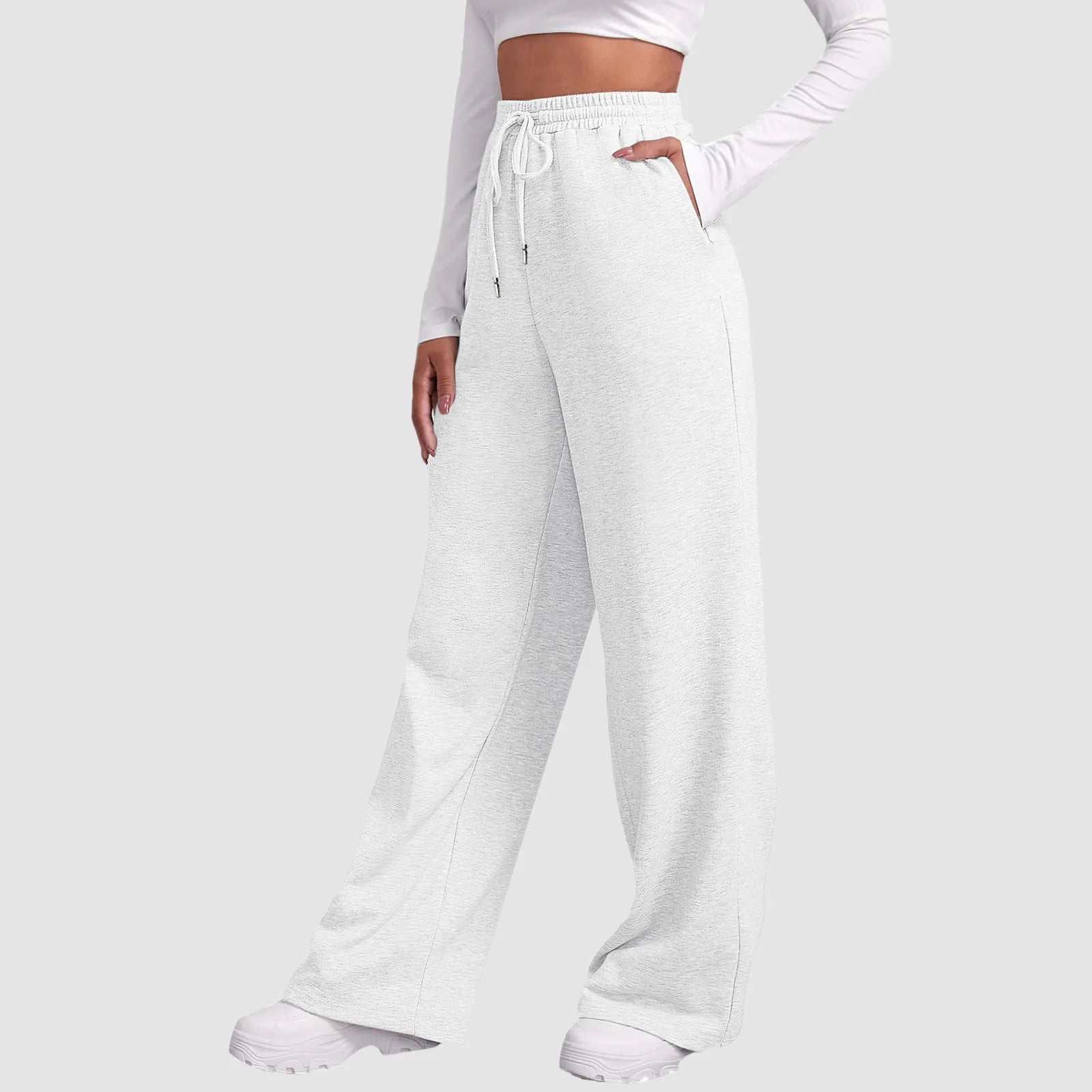 La Baule | Joggers à jambe large et coupe décontractée