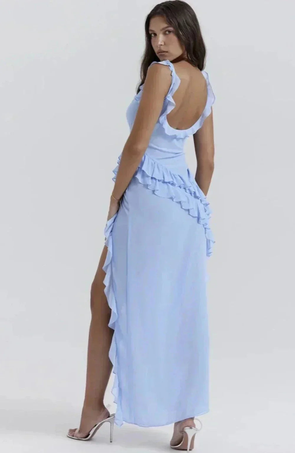 La Baule | Robe élégante avec jambes ouvertes