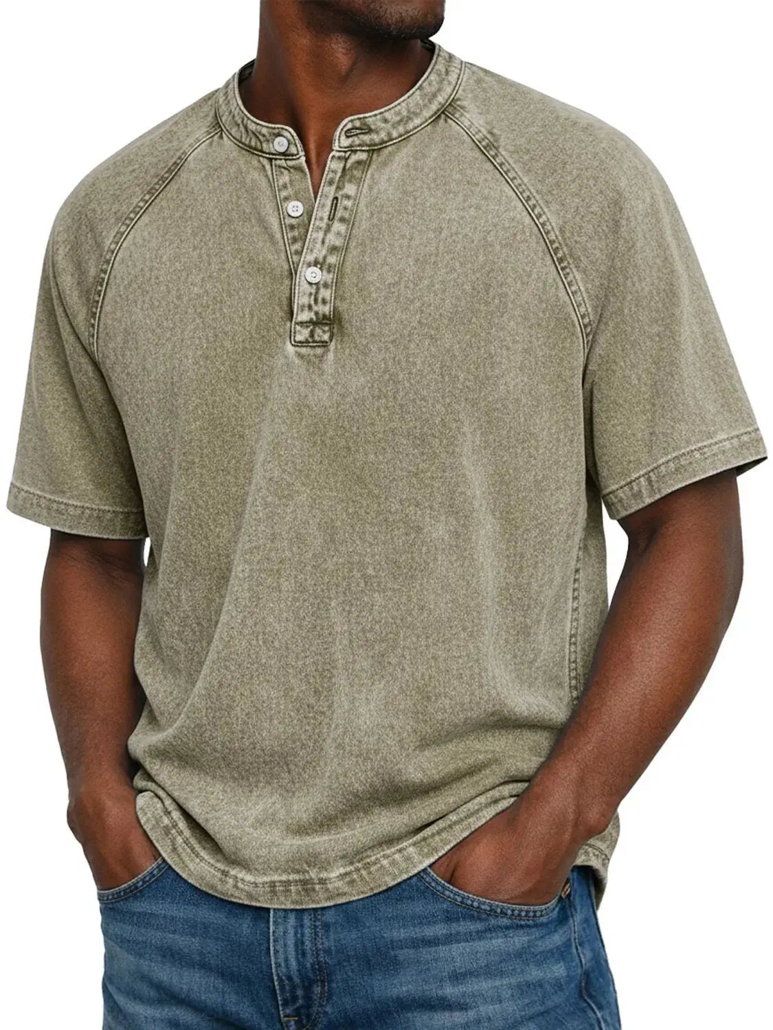 La Baule | Chemise vintage boutonnée pour homme