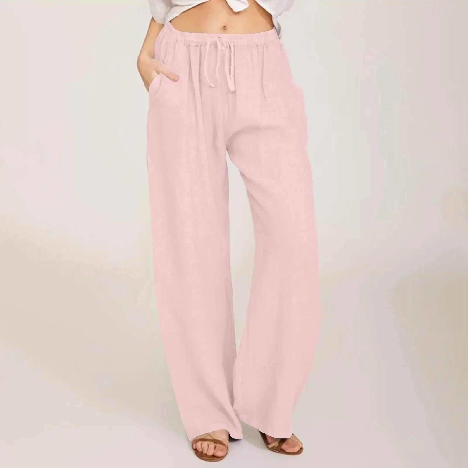 La Baule | Pantalon confort à jambe large