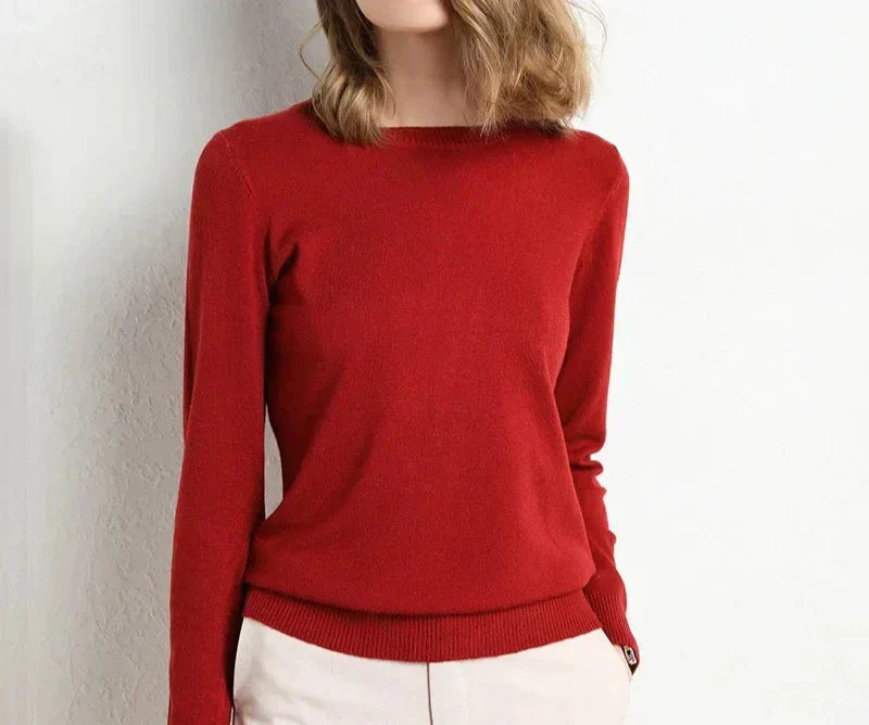 La Baule | Pull confort en laine essentiel