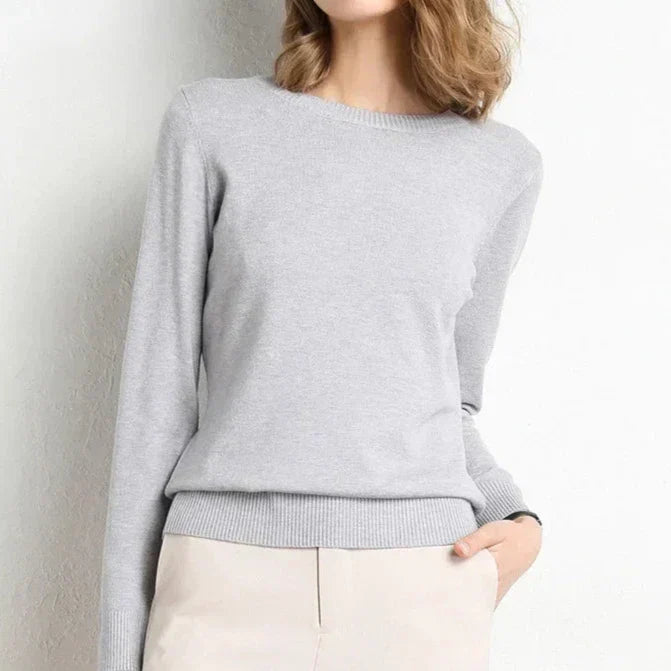 La Baule | Pull confort en laine essentiel