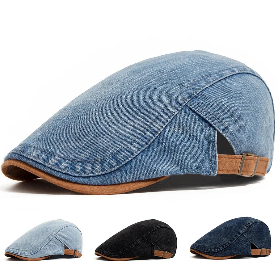 La Baule | Casquette en denim pour homme