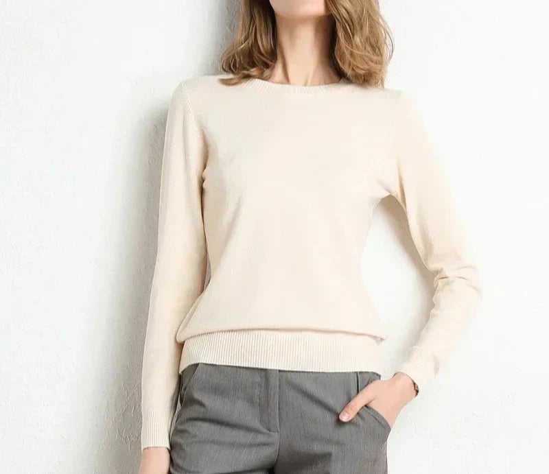 La Baule | Pull confort en laine essentiel