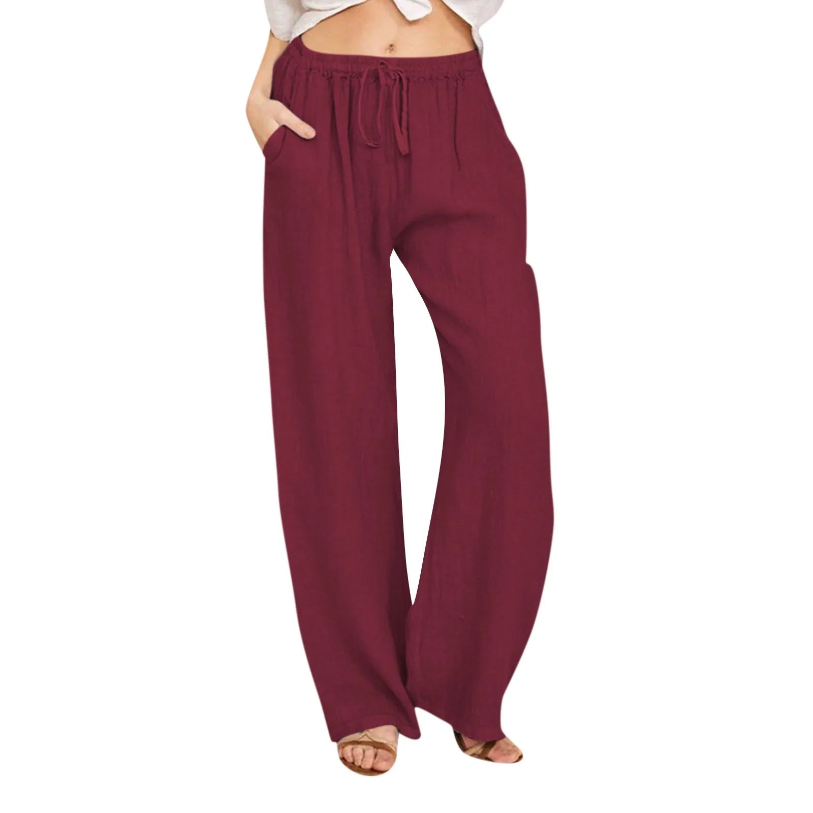 La Baule | Pantalon confort à jambe large