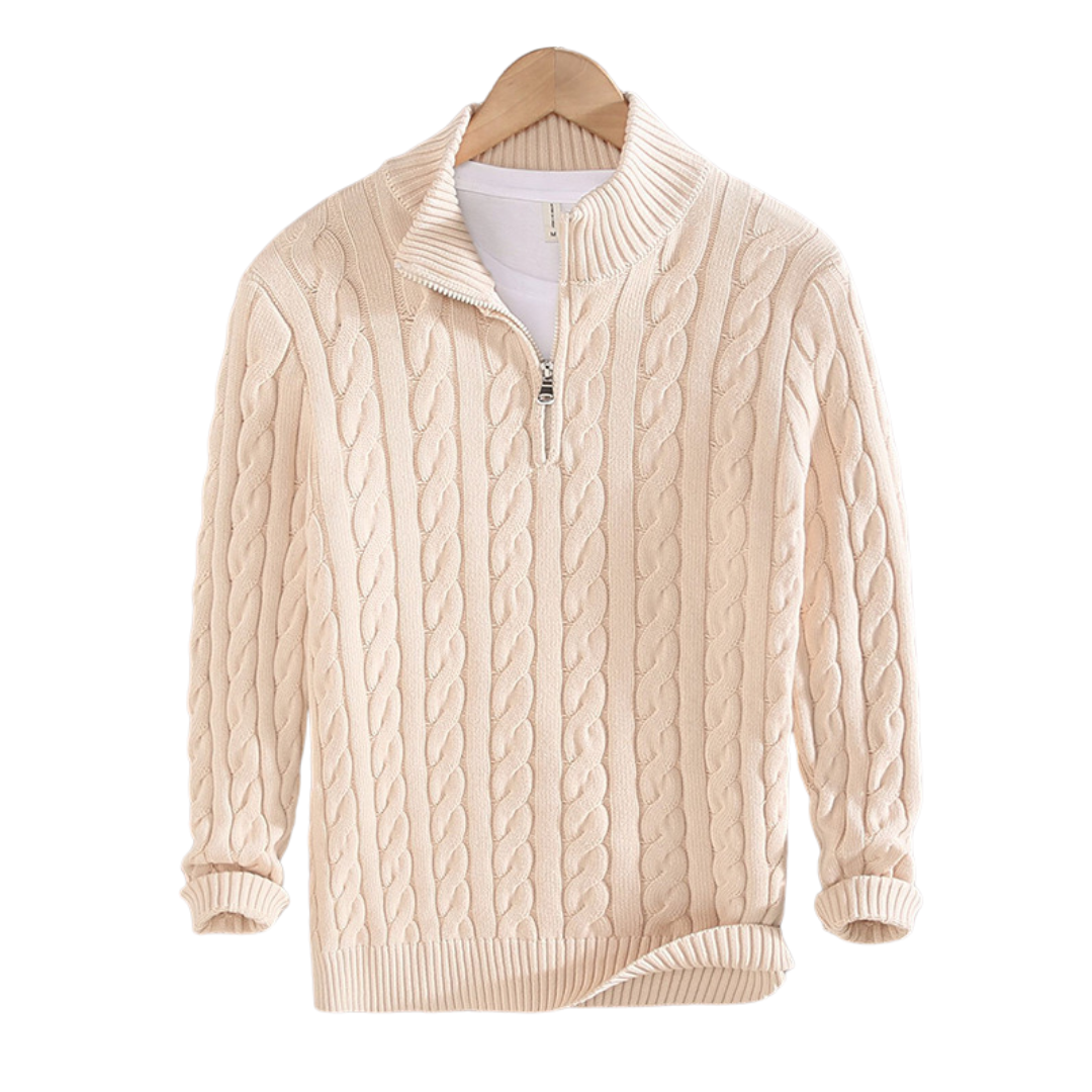 La Baule | Pull demi-zippé