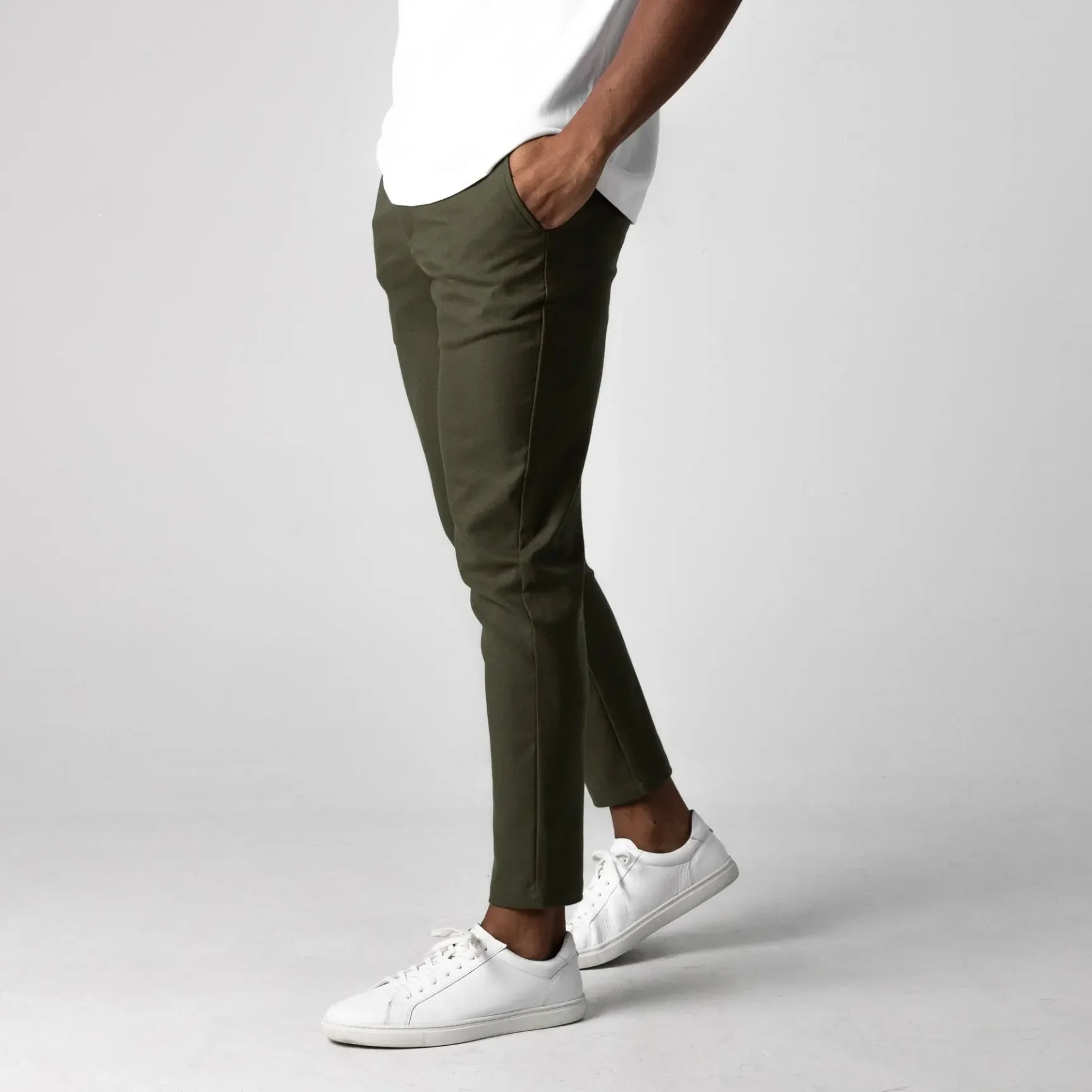 La Baule | Chino élastiqué premium