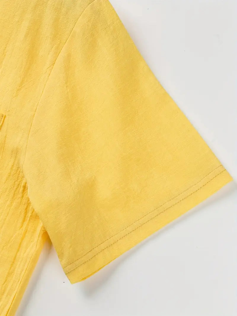 La Baule | Chemise élégante à manches courtes
