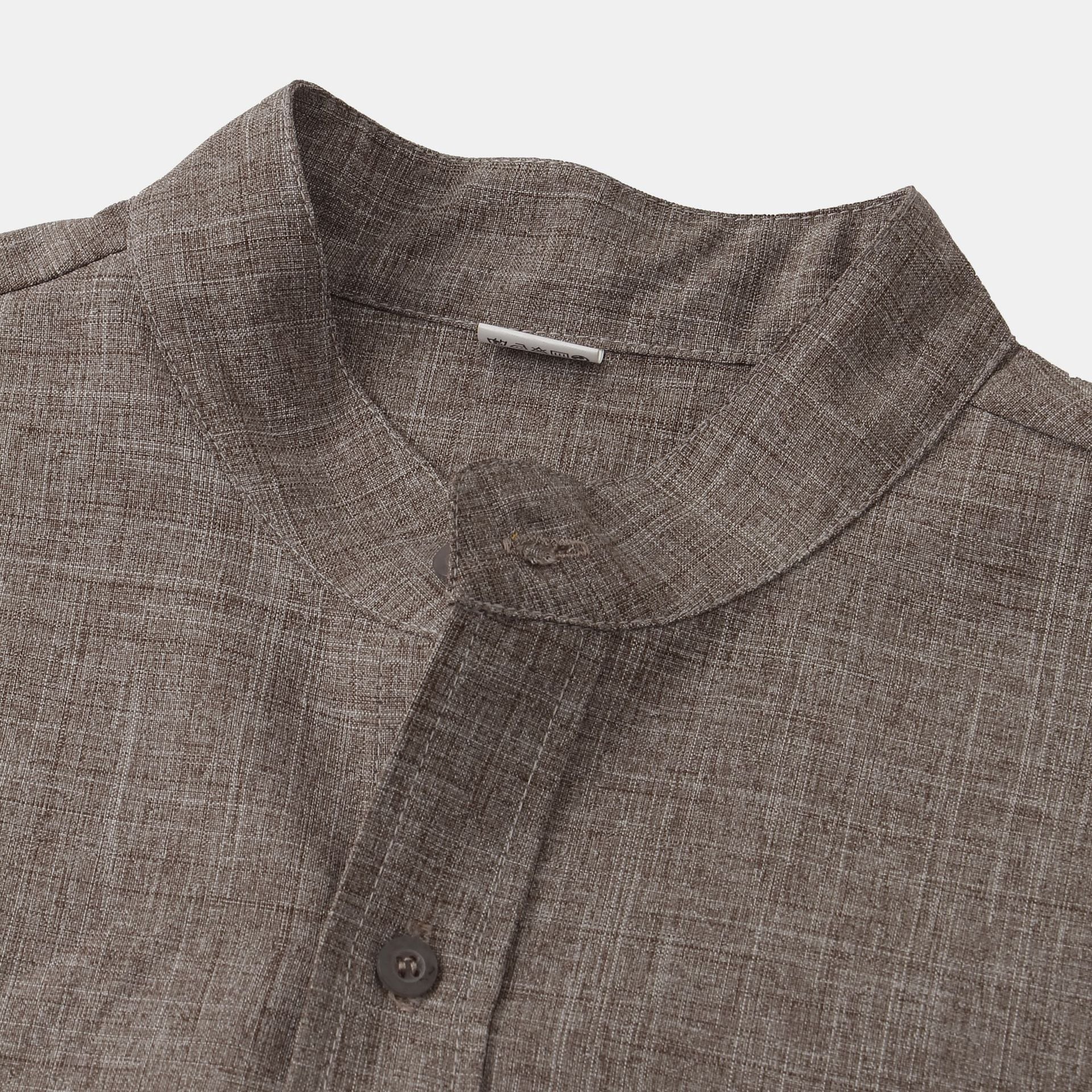La Baule | Chemise en coton unie avec boutons