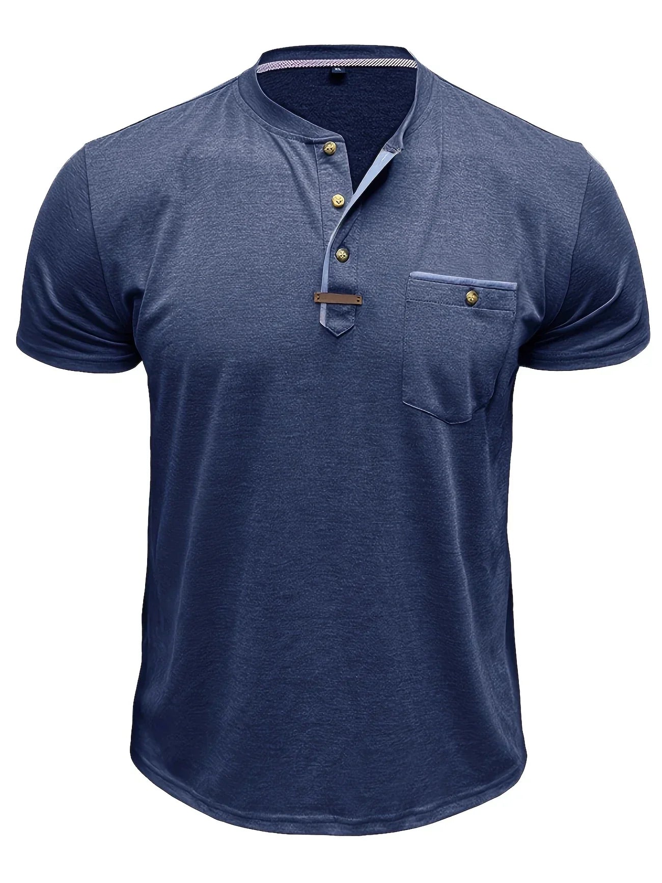 La Baule | T-shirt col rond élégant avec poche