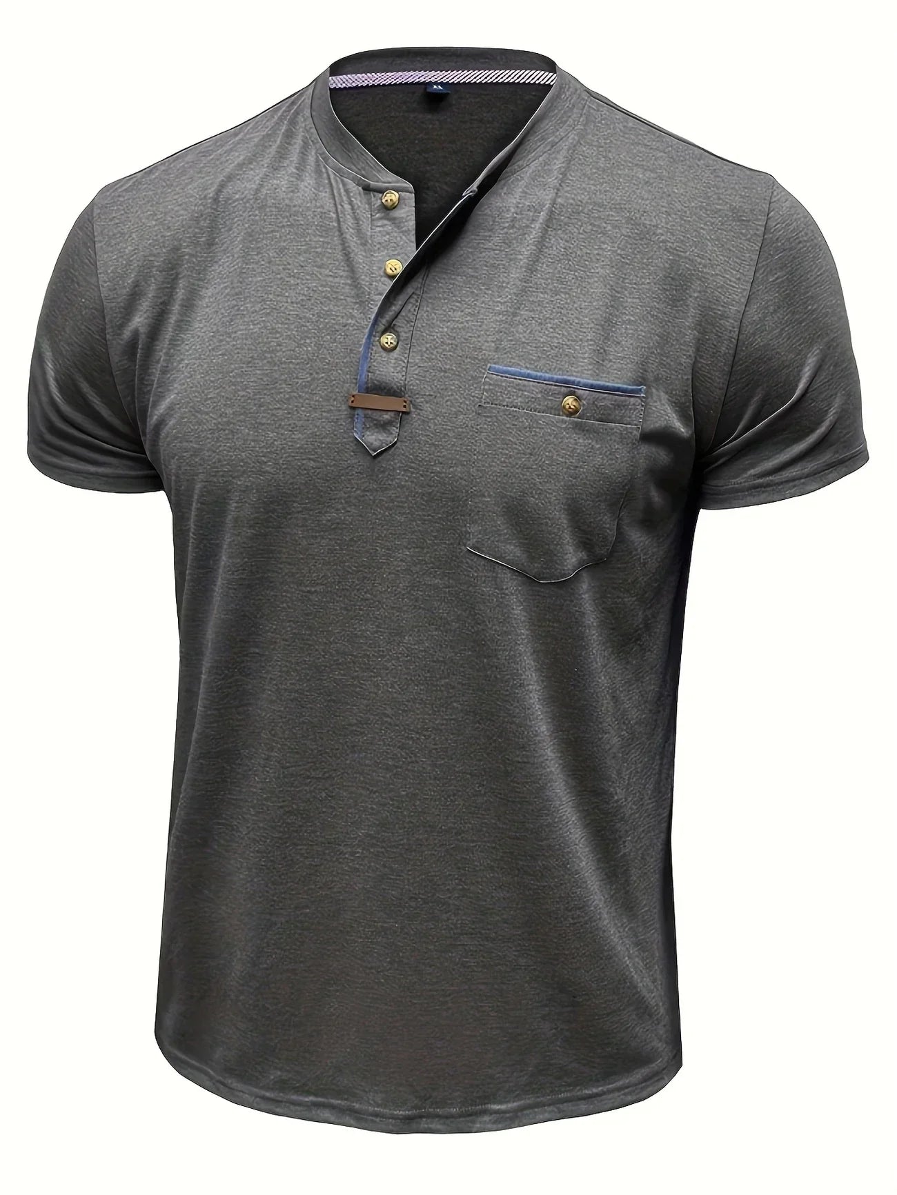 La Baule | T-shirt col rond élégant avec poche